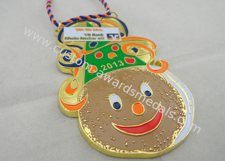 Высокомарочное медаль Karneval эмали Rhein Неккара НАПРИМЕР мягко анти- медью, золотом муравея, золотом циновки, никелем циновки