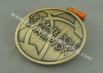 Золото медальонов награды медали сплава цинка танцульки Поляка заливки формы античное 100 Mm