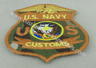 Заплаты вышивки Американского флота изготовленные на заказ сплетенные для американских воиск