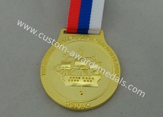 сплав материальное Россия цинка 3D умирает плакировка золота медалей бросания 45 mm