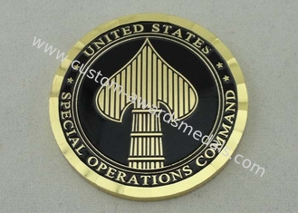 Монетка эмали особых операций США персонализированная командой мягкая
