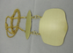 сплав цинка масленицы 3D, медаль офсетной печатью, длинняя цепь певтера металла плакировкой золота