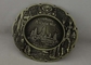 Материал сплава цинка значков 3D сувенира праздника античный латунный 5,0 дюйма