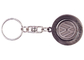 Персонализированная медная штемпелюя ключевая цепь, плакировка никеля выдвиженческое Keychains с логосом