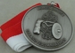 Медалей марафона медалей заливки формы 3D плакировка античных серебряных античная серебряная