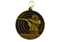 Античное медаль сплава 3D цинка плакировкой золота, умирает медали для встречи спорта, армия бросания, награды