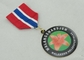 медали наград таможни конкуренции 45mm с тесемкой, Epoxy добавленный, никакая плакировка