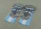 Подгонянные заливкой формы награды медали античного финиша медалей сплава цинка изготовленные на заказ