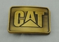 Покрынное золото, пряжка пряжек певтера отливки выполненное на заказ пояса кота
