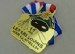 Значок медалей торжества масленицы Бельгии золота, медали спорт сплава цинка