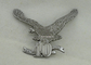 Подгонянная эмблема сплава 3Д цинка военная, античный серебряный значок Пин полиции