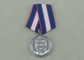Античные серебряные медали ленты краткости правительства, медальоны наград с латунным материалом