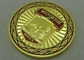 Оцинковывайте монетку проблемы войск золота монетки легирующего металла 3Д, мягкую монетку сувенира эмали