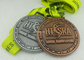 Медали награды медальона, умирают проштемпелеванные античные медали спорта 5К, трудные медали эмали