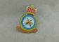 Пин эмали сплава цинка прозрачный мягкий, военные значки Пин военно-воздушных сил Великобритании почетности