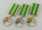 Награды медали сплава 3D цинка изготовленные на заказ, античная плакировка золота и специальная тесемка
