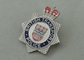 Латунь значков сувенира полиций перехода British проштемпелеванная с имитационной трудной эмалью