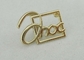 Плита золота 3D Pin отворотом эмали заливки формы изготовленная на заказ как выдвиженческий подарок