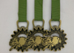 Медали и эмаль сплава цинка лент подгонянные заливкой формы для события спорт