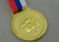 сплав материальное Россия цинка 3D умирает плакировка золота медалей бросания 45 mm