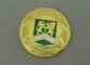 Значки сувенира России плакировкой золота эмали заливки формы сплава цинка имитационной трудной