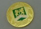 Значки сувенира России плакировкой золота эмали заливки формы сплава цинка имитационной трудной