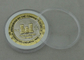 монетки персонализированные 3D для свободы деятельности терпя с плакировкой никеля и золота