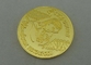 Значки сувенира России заливки формы сплава цинка с плакировкой золота