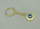 латунь конструкции 3D проштемпелевала мягкую эмаль с плакировкой золота выдвиженческим Keychain для львов