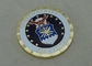 Персонализированная монетка для военновоздушной силы США с медным материалом 2,0 дюйма и край отрезка диаманта