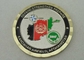 Авиаполе Афганистан Кандагара персонализировало монетки, двойную монетку эмали меди плакировкой тонов мягкую