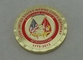 238th Монетка дня рождения морской пехот Соединенные Штаты, омедняет проштемпелеванную плакировку золота 1 3/4 дюймов