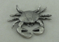 Полный сброс Crabs выполненные на заказ значки, плакировка никеля певтера материальная античная
