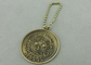 2,0 mm выдвиженческое Keychain с цепью шарика, античной заливкой формы плакировкой золота
