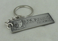 Античная серебряная покрывая заливка формы сплава цинка ACS выдвиженческая Keychain 2,0 mm