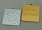 Сплав цинка золота 3D умирает медали заливка формы бросания и текстурирует сделанный