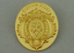 Значки сувенира женщины, значок плакировкой золота сплава 3D цинка и Pin нажима