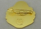 Воинская синтетическая трудная заливка формы сплава цинка Pin эмали с плакировкой фибулы/золота