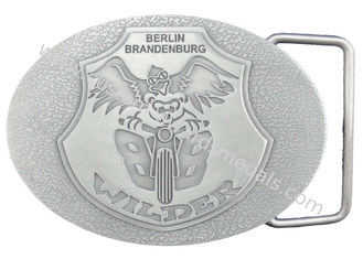 Персонализированная пряжка пояса Берлина Бранденбурга легирующего металла певтера/цинка без эмали (OEM &amp; ODM)