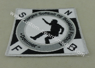 Персонализированные велкро заплаты вышивки бейсбола изготовленные на заказ для промотирования