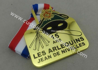 Значок медалей торжества масленицы Бельгии золота, медали спорт сплава цинка