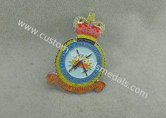 Пин эмали сплава цинка прозрачный мягкий, военные значки Пин военно-воздушных сил Великобритании почетности