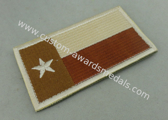 Вышивка Коттом материальная изготовленная на заказ латает значки для одежд с железным клеем