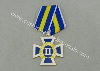 Медали наград плакировкой золота изготовленные на заказ умирают штемпель, тесемки воиска награждают медаль