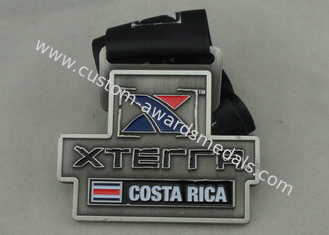 Персонализированное медаль Костарики диаметра заливки формы 78mm