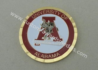 Университет Алабамы персонализировал монетки с мягкой эмалью, Dia 50.8mm