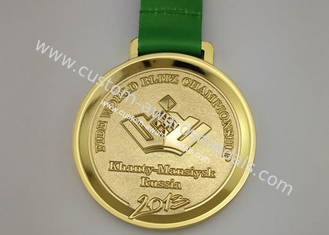 Круглые медали гонки 5к, медали железного сплава цинка волейбола 3Д Врестлинг