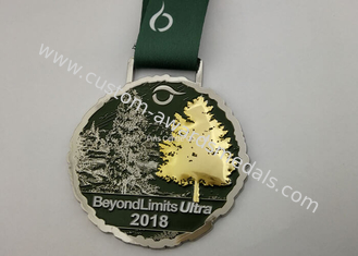 Олимпийские медали заливки формы триатлона с дружелюбным приложения ленты эко-