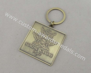 Нордическое Kandie выдвиженческое Keychain сплавом цинка с античной плакировкой золота
