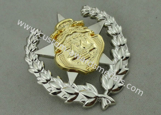 Медаль сплава цинка армии изготовленное на заказ награждает 2 ПК совмещенные с двойной покрывать тонов